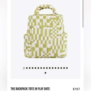 BEIS BACKPACK TOTE IN PLAY DATE